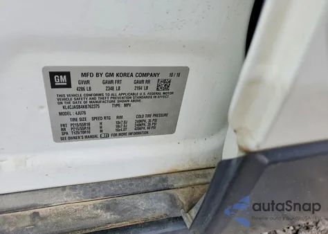 2019 Buick Encore Preferred z USA, uszkodzony, nr VIN KL4CJASB4KB762375